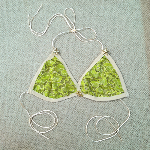 سوتین بند گره ای زنانه گیپور