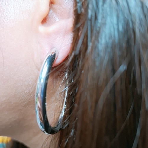 گوشواره بیضی خارجی برند six زیبا و خاص