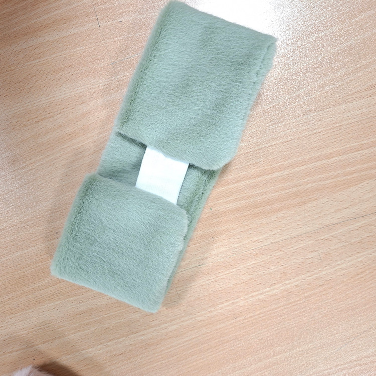 اکسسوری مو برای زنانه در زمستان هدبند خز روسی دخترانه پشت روباندار