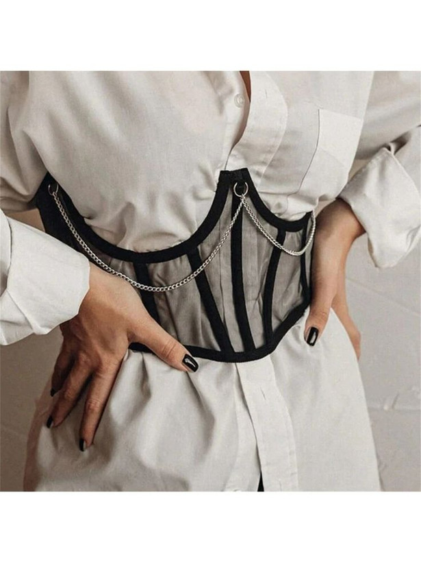 بوستیه کرست توری زنانه برند شین shein