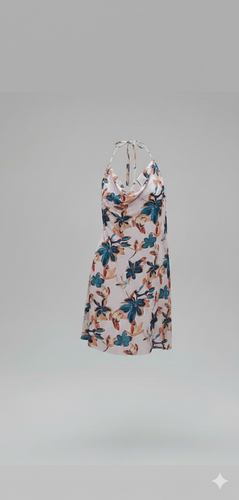 پیراهن گلدار بندی جذاب ساحلی شیک و مناسب