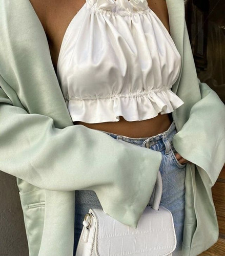 ارزانترین کراپ تاپ شامپاینی