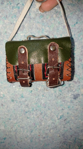 کیف زنانه چرم کوچک برای جاکلیدی