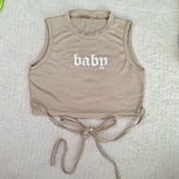 کراپ تاپ بندی زنانه کوتاه با طراحی ظریف