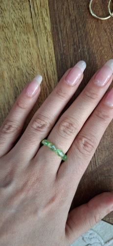 شیکترین انگشتر کریستالی