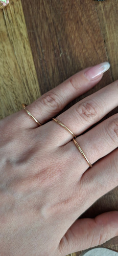 شیکترین انگشتر رینگ ظریف