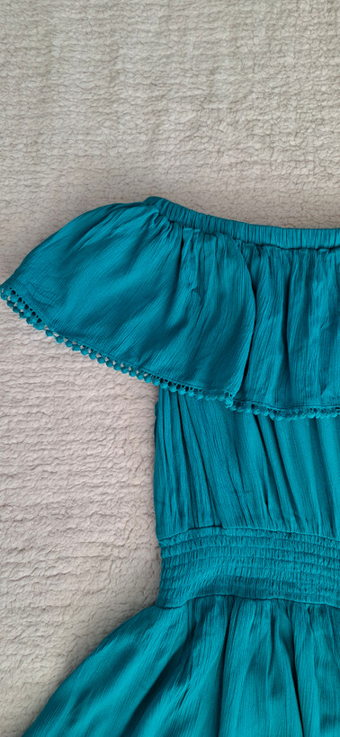 پیراهن ساحلی نخی خوشکل زنانه برای تولد و مهمانی