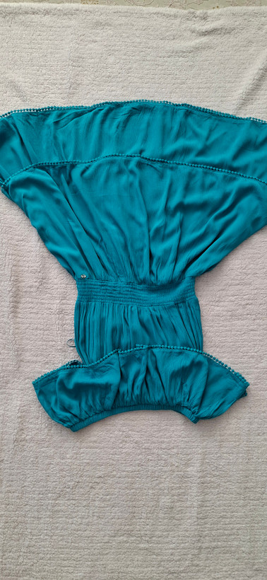 استایل تابستانه با پیراهن ساحلی نخی