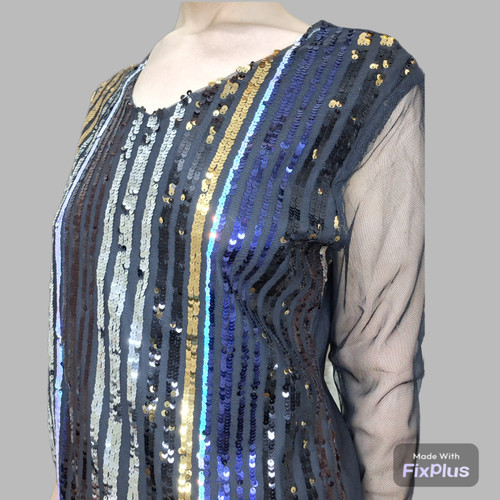 لباس پولکی زنانه شیک برای مهمانی و عروسی