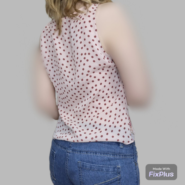 تاپ حریر برای استایل با جین